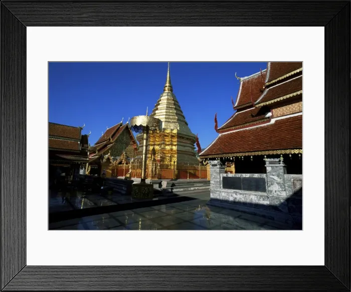 Framed Print : Wat Phra That Doi Suthep Framed Print : Wat Phra That Doi Suthep
