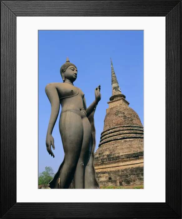 Framed Print : Wat Sa Sri Framed Print : Wat Sa Sri