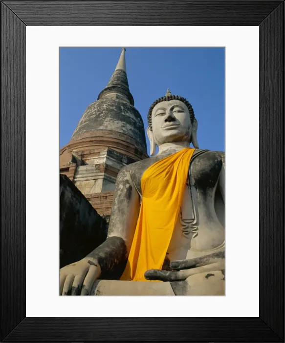 Framed Print : Wat Yai Chai Mongkon Framed Print : Wat Yai Chai Mongkon