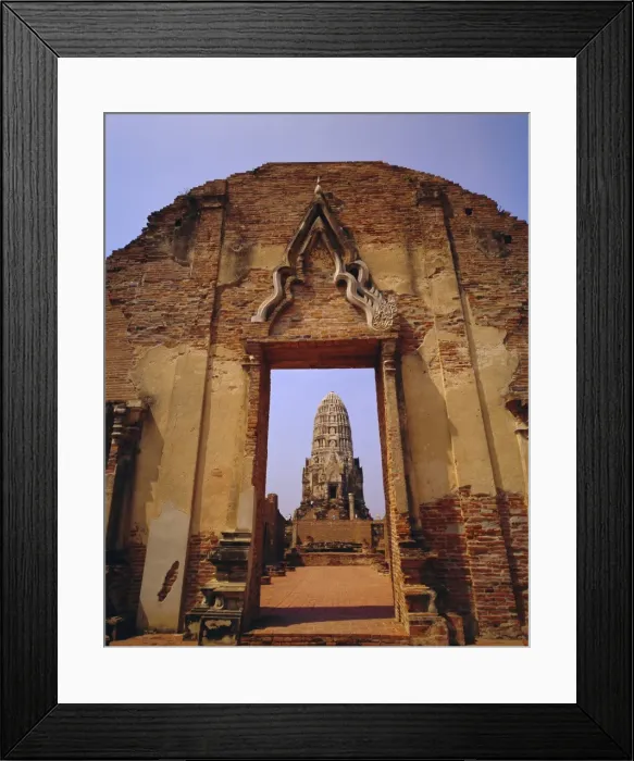 Framed Print : Wat Ratburana Framed Print : Wat Ratburana