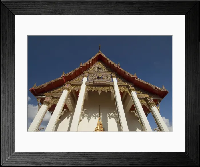 Framed Print : Wat Chalong temple Framed Print : Wat Chalong temple