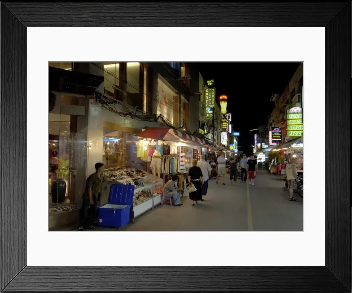Framed Print : Patong, Phuket Framed Print : Patong, Phuket