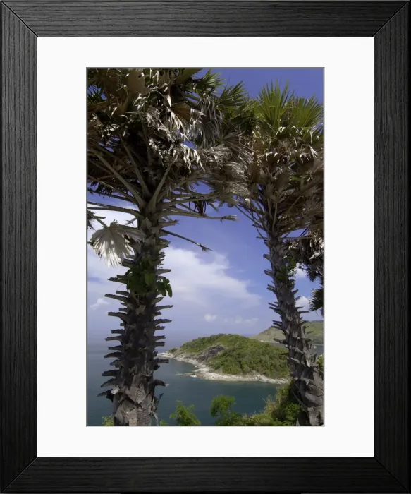 Framed Print : View over Nai Harn beach Framed Print : View over Nai Harn beach