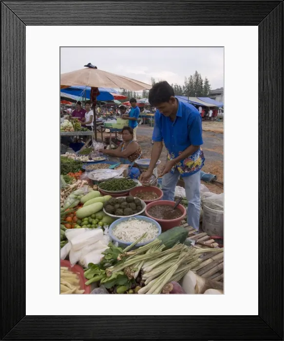 Framed Print : Market, Phuket Framed Print : Market, Phuket