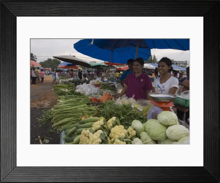 Framed Print : Market, Phuket Framed Print : Market, Phuket
