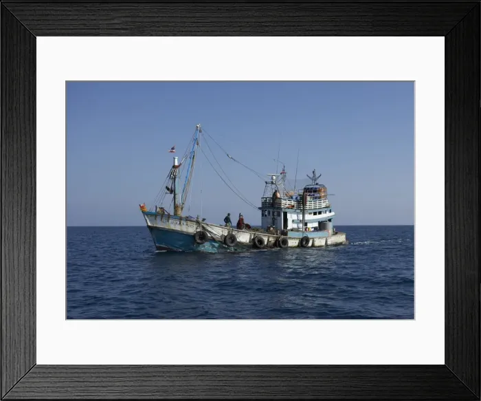 Framed Print : Thai fishing boat Framed Print : Thai fishing boat