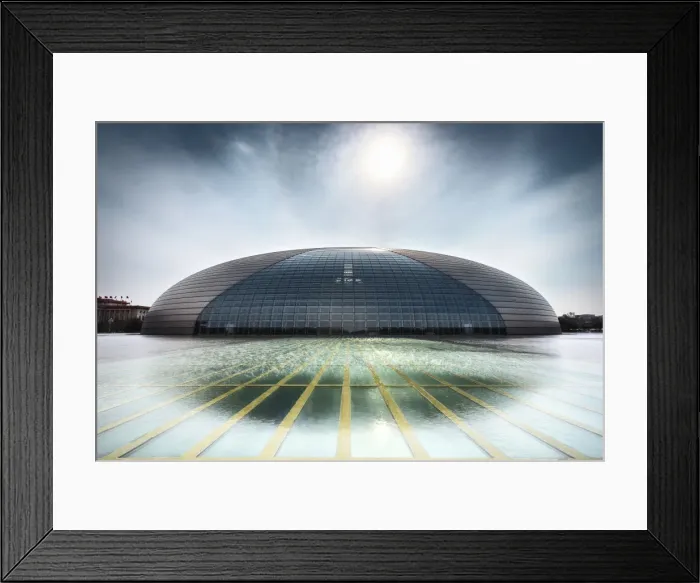 Framed Print : National Theatre, Beijing, China, Asia Framed Print : National Theatre, Beijing, China, Asia