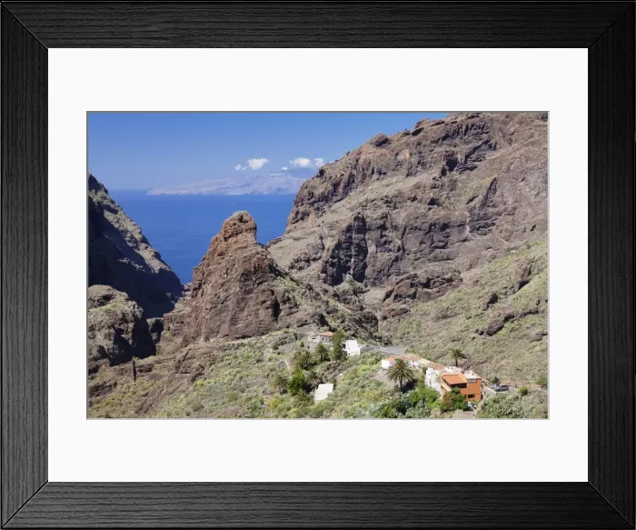 Framed Print : Mountain village Masca, Teno Mountains, Tenerife, Canary Islands, Spain, Europe Framed Print : Mountain village Masca, Teno Mountains, Tenerife, Canary Islands, Spain, Europe