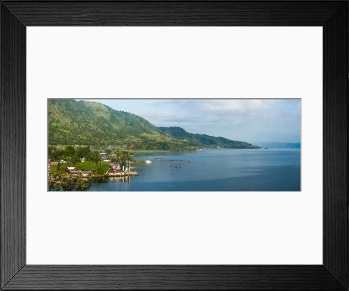 Framed Print : Lake Toba, Sumatra, Indonesia, Southeast Asia