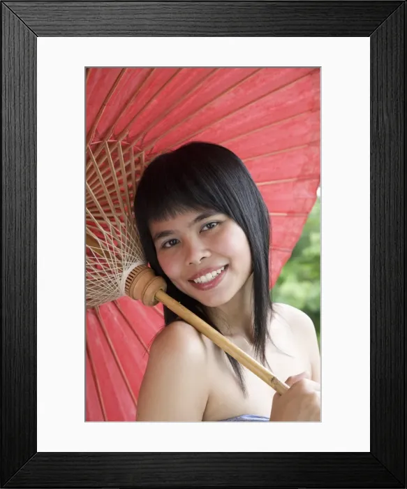 Framed Print : Thai woman