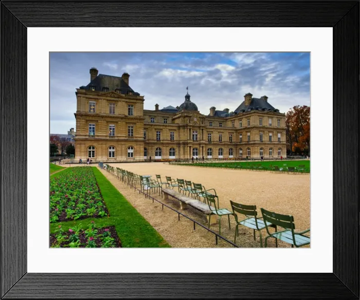 Framed Print : Jardin du Luxembourg, Paris, France, Europe Framed Print : Jardin du Luxembourg, Paris, France, Europe