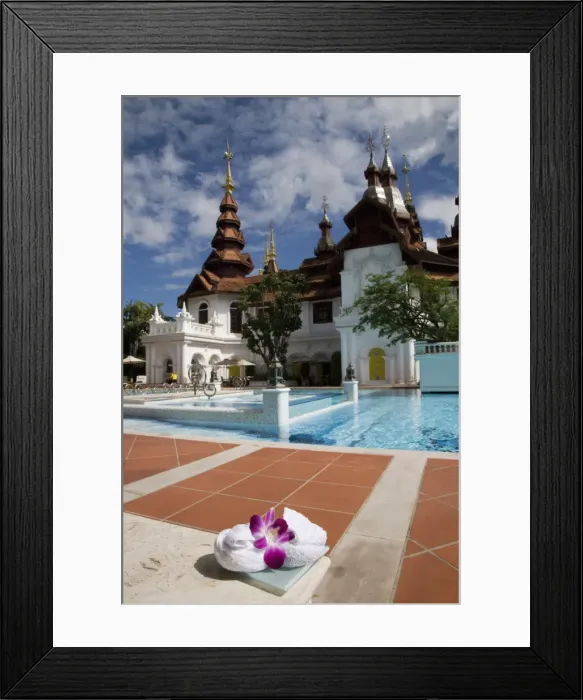 Framed Print : Mandarin Oriental Resort Framed Print : Mandarin Oriental Resort