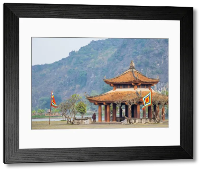 Framed Print : Pagoda at Hoa Lu, Ancient Capital of Vietnam, Truong Yen Commune, Hoa Lu District Framed Print : Pagoda at Hoa Lu, Ancient Capital of Vietnam, Truong Yen Commune, Hoa Lu District