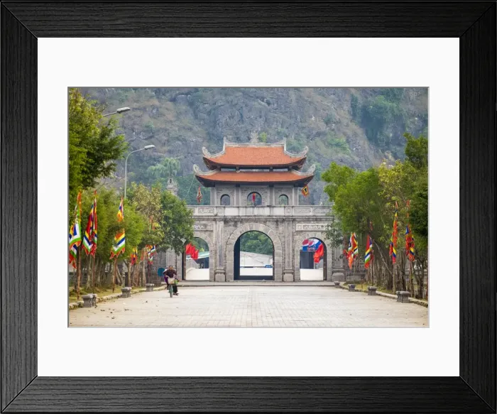 Framed Print : Gateway at Hoa Lu, ancient capital of Vietnam, Ninh Binh Province, Vietnam, Indochina Framed Print : Gateway at Hoa Lu, ancient capital of Vietnam, Ninh Binh Province, Vietnam, Indochina