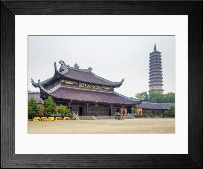 Framed Print : Bai Dinh Temple (Chua Bai Dinh), Gia Vien District, Ninh Binh Province, Vietnam, Indochina Framed Print : Bai Dinh Temple (Chua Bai Dinh), Gia Vien District, Ninh Binh Province, Vietnam, Indochina