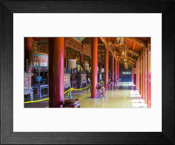 Framed Print : To Mieu Temple interior, Imperial City of Hue, UNESCO World Heritage Site, Thua Thien-Hue Province Framed Print : To Mieu Temple interior, Imperial City of Hue, UNESCO World Heritage Site, Thua Thien-Hue Province