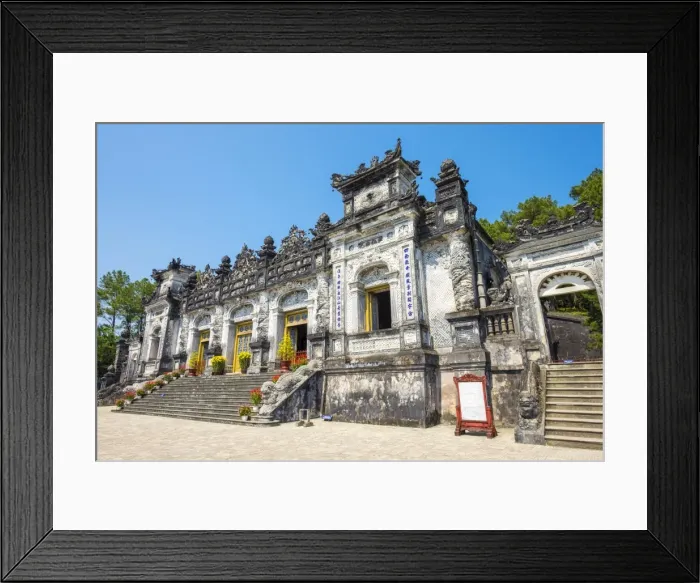 Framed Print : Tomb of Khai Dinh (Lang Khai Dinh), Huong Thuy District, Thua Thien-Hue Province Framed Print : Tomb of Khai Dinh (Lang Khai Dinh), Huong Thuy District, Thua Thien-Hue Province