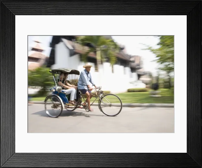 Framed Print : Cycle rickshaw Framed Print : Cycle rickshaw