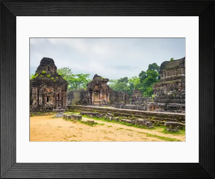 Framed Print : My Son ruins, Cham temple site, UNESCO World Heritage Site, Duy Xuyen District, Quang Nam Province Framed Print : My Son ruins, Cham temple site, UNESCO World Heritage Site, Duy Xuyen District, Quang Nam Province