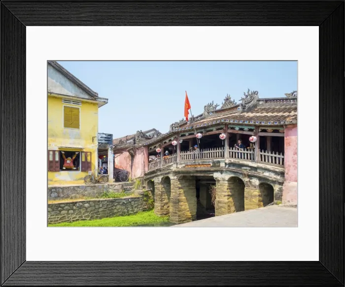 Framed Print : The Japanese Covered Bridge in Hoi An ancient town, UNESCO World Heritage Site, Hoi An Framed Print : The Japanese Covered Bridge in Hoi An ancient town, UNESCO World Heritage Site, Hoi An