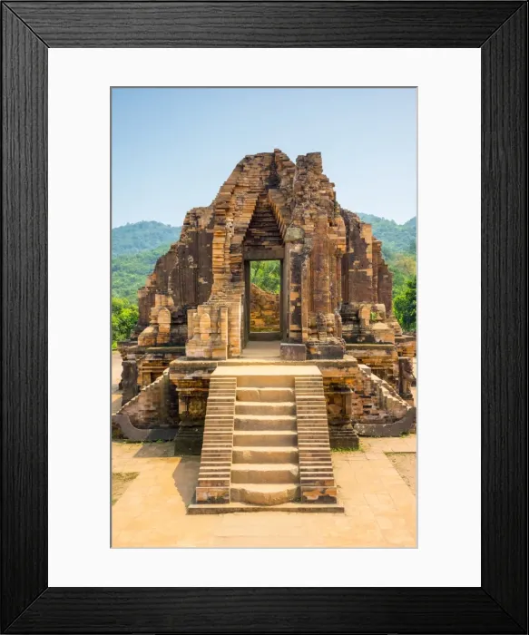 Framed Print : My Son ruins, Cham temple site, UNESCO World Heritage Site, Duy Xuyen District, Quang Nam Province Framed Print : My Son ruins, Cham temple site, UNESCO World Heritage Site, Duy Xuyen District, Quang Nam Province
