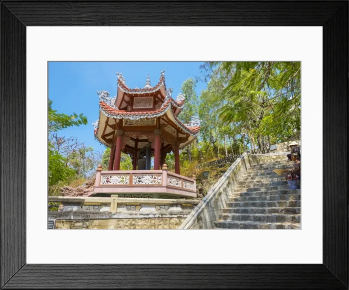 Framed Print : Small pagoda at Chua Long Son Buddhist temple, Nha Trang, Khanh Hoa Province, Vietnam Framed Print : Small pagoda at Chua Long Son Buddhist temple, Nha Trang, Khanh Hoa Province, Vietnam