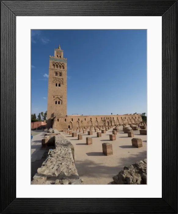Framed Print : Koutoubia Mosque, Marrakech, Morocco, North Africa, Africa Framed Print : Koutoubia Mosque, Marrakech, Morocco, North Africa, Africa