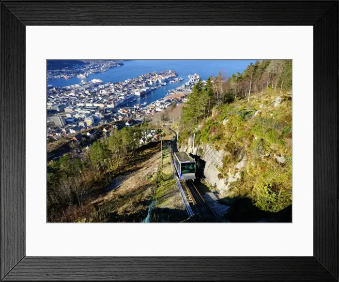 Framed Print : View of Bergen from Mount Floyen, Bergen, Hordaland, Norway, Scandinavia, Europe Framed Print : View of Bergen from Mount Floyen, Bergen, Hordaland, Norway, Scandinavia, Europe