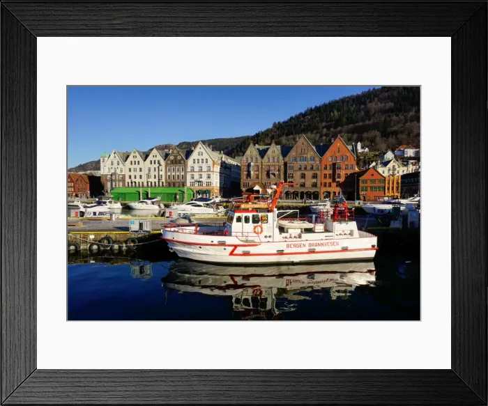 Framed Print : View on the harbour Bergen, Hordaland, Norway, Scandinavia, Europe Framed Print : View on the harbour Bergen, Hordaland, Norway, Scandinavia, Europe