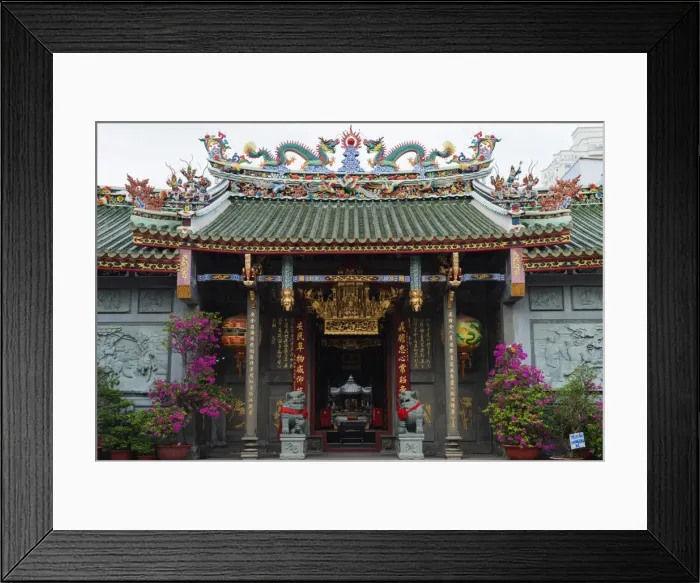 Framed Print : Nghia An Hoi Quan Pagoda, Cholon, Ho Chi Minh City (Saigon), Vietnam, Indochina, Southeast Asia Framed Print : Nghia An Hoi Quan Pagoda, Cholon, Ho Chi Minh City (Saigon), Vietnam, Indochina, Southeast Asia