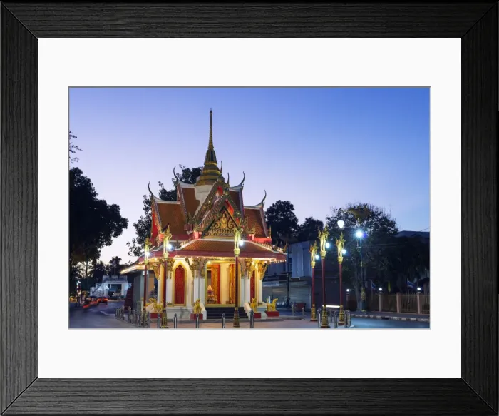 Framed Print : City gate, Kanchanaburi, Thailand, Southeast Asia, Asia Framed Print : City gate, Kanchanaburi, Thailand, Southeast Asia, Asia