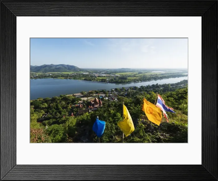 Framed Print : Wat Ban Tham (The Dragon temple) and River Kwai, Kanchanaburi, Thailand, Southeast Asia Framed Print : Wat Ban Tham (The Dragon temple) and River Kwai, Kanchanaburi, Thailand, Southeast Asia