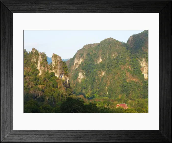 Framed Print : Wat Tham Phanthurat temple, Khao Sok National Park, Surat Thani Province, Thailand Framed Print : Wat Tham Phanthurat temple, Khao Sok National Park, Surat Thani Province, Thailand