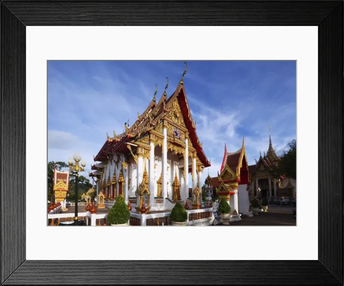 Framed Print : Chaithararam Temple, Phuket, Thailand, Southeast Asia, Asia Framed Print : Chaithararam Temple, Phuket, Thailand, Southeast Asia, Asia