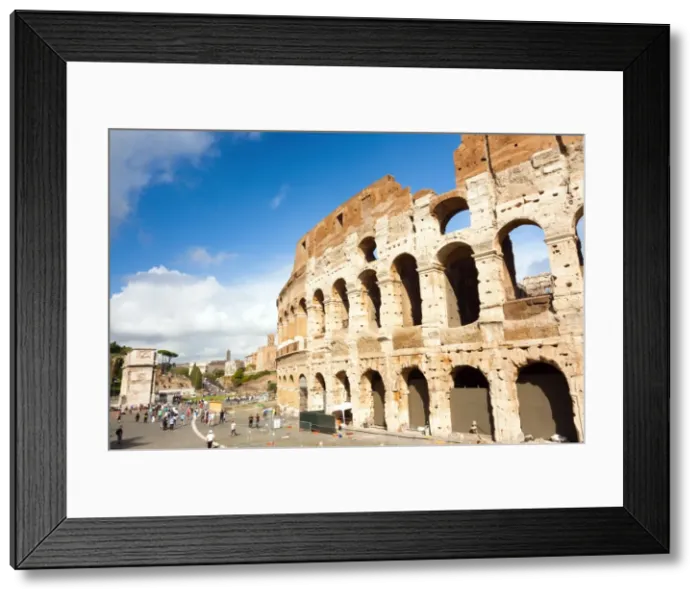 Framed Print : Colosseum or Flavian Amphitheatre, Rome, Unesco World Heritage Site, Latium, Italy Framed Print : Colosseum or Flavian Amphitheatre, Rome, Unesco World Heritage Site, Latium, Italy