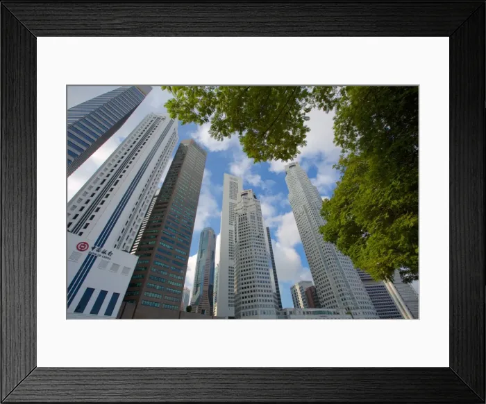 Framed Print : Boat Quay, Singapore, Southeast Asia Framed Print : Boat Quay, Singapore, Southeast Asia