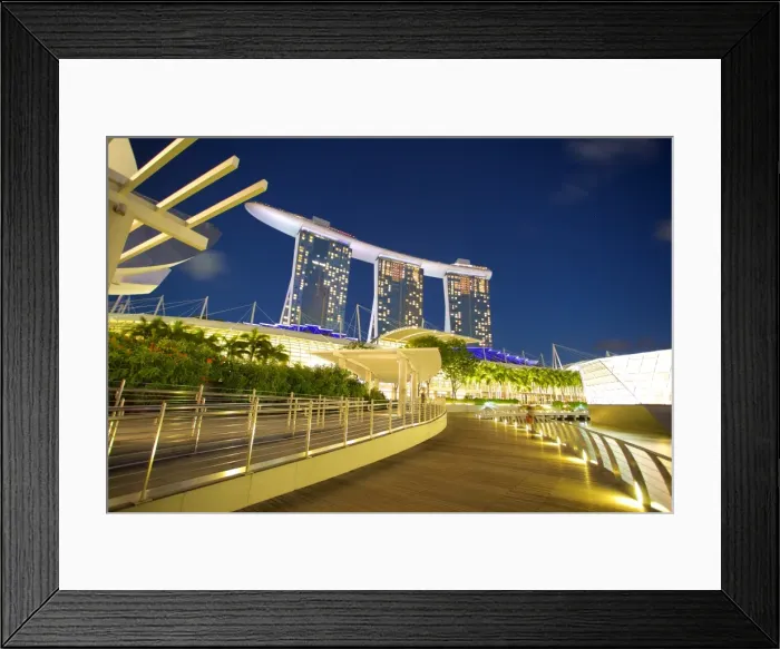 Framed Print : Marina Bay Sands Hotel, Singapore, Southeast Asia Framed Print : Marina Bay Sands Hotel, Singapore, Southeast Asia