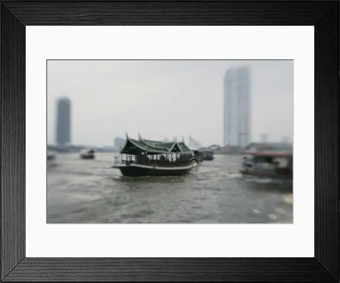 Framed Print : Chao Phraya River Framed Print : Chao Phraya River