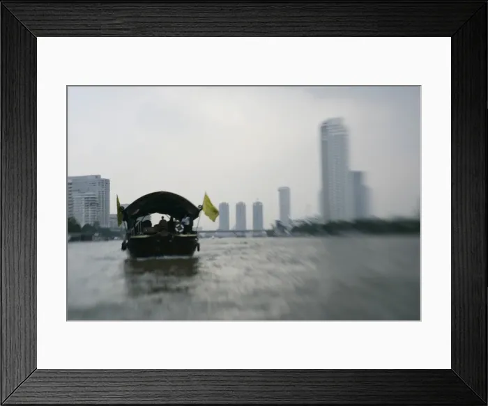 Framed Print : Chao Phraya River Framed Print : Chao Phraya River