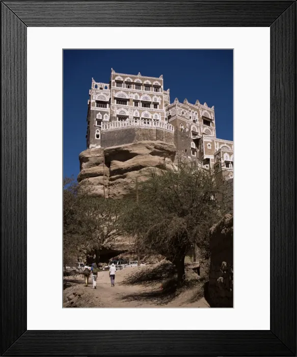 Framed Print : Dar Al Hajar Framed Print : Dar Al Hajar