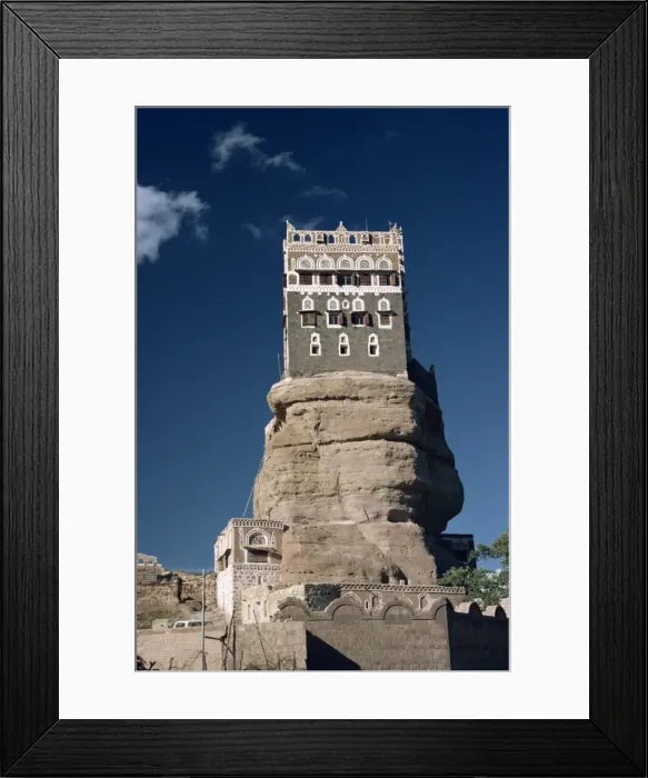 Framed Print : Dar al Hadja Palace Framed Print : Dar al Hadja Palace