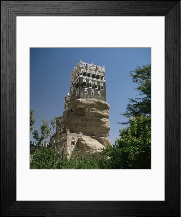 Framed Print : Yahyas Old Summer Palace Framed Print : Yahyas Old Summer Palace
