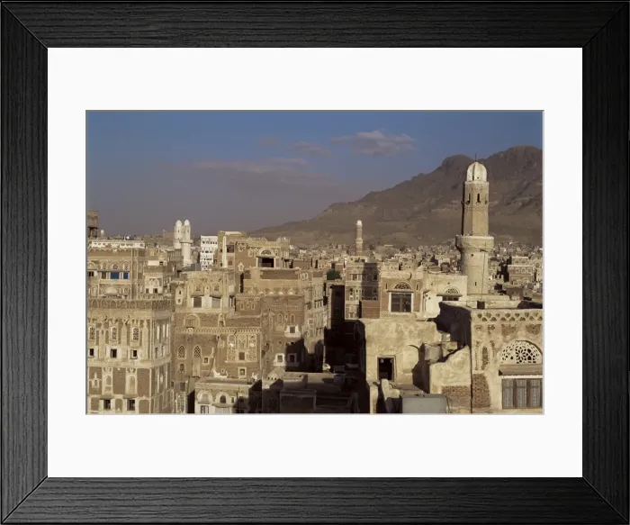 Framed Print : Skyline of the Old Town Framed Print : Skyline of the Old Town