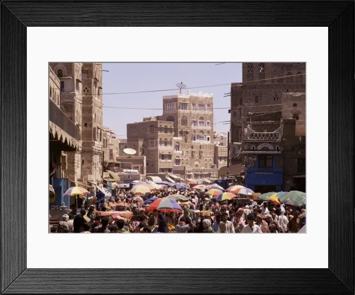 Framed Print : Market, Sana s Framed Print : Market, Sana s