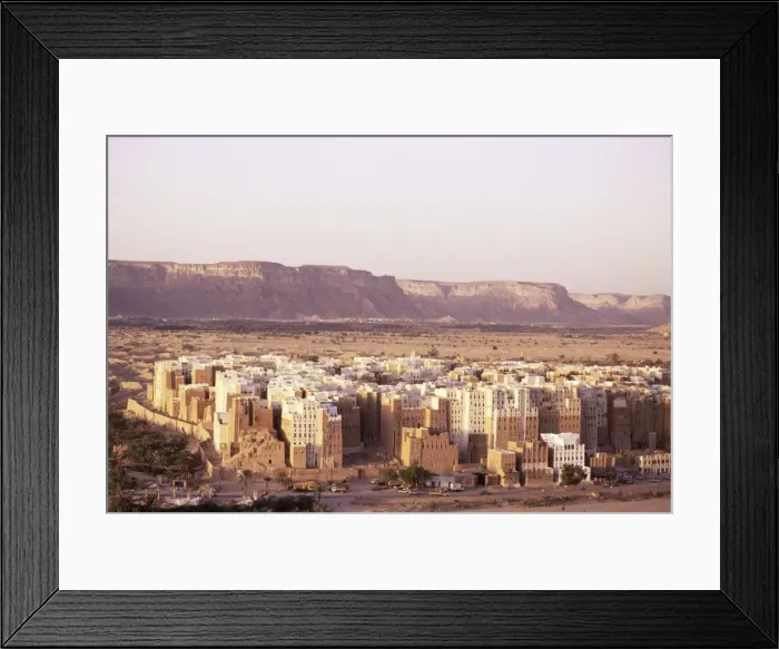Framed Print : Shibam, UNESCO World Heritage Site Framed Print : Shibam, UNESCO World Heritage Site