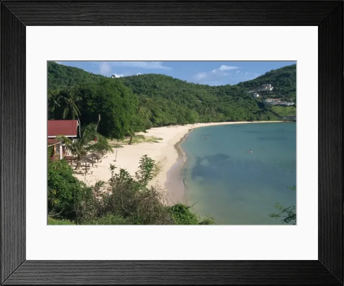 Framed Print : Near Grand Anse Beach Framed Print : Near Grand Anse Beach