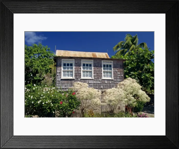 Framed Print : Shingle house Framed Print : Shingle house