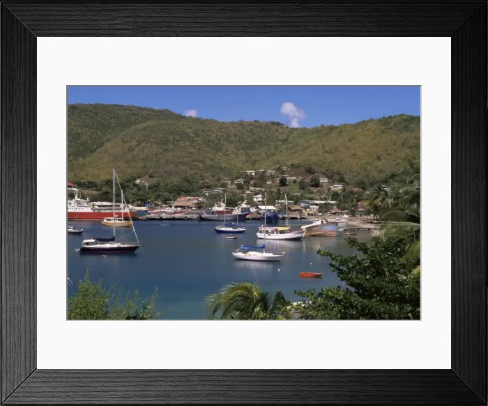 Framed Print : Admiralty Bay and Port Elizabeth Framed Print : Admiralty Bay and Port Elizabeth