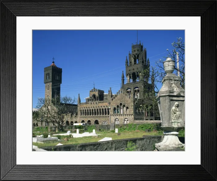 Framed Print : St. Marys Cathedral, Kingstown, St Framed Print : St. Marys Cathedral, Kingstown, St