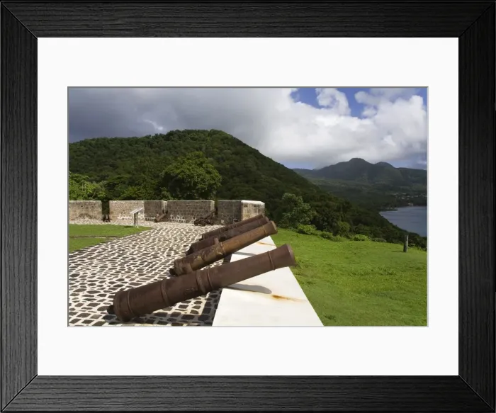 Framed Print : Fort Shirley in Cabrits National Park Framed Print : Fort Shirley in Cabrits National Park